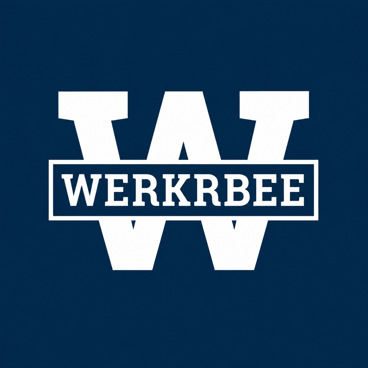 werkrbee W monogram brand artwork